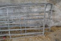 3 GALVANISED BOX SECTION GATES - 3