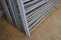 12 GALVANISED 6' SHEEP HURDLES (25) - 6