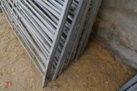 13 GALVANISED 6' SHEEP HURDLES (26) - 4