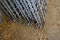 13 GALVANISED 6' SHEEP HURDLES (26) - 8