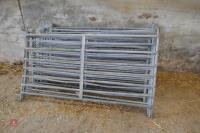 16 GALVANISED 6' SHEEP HURDLES (27)