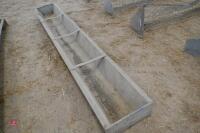 9' CATTLE GROUND FEED TROUGH (34) - 5