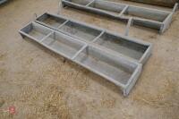 2 6' GALVANISED HOOK OVER FEED TROUGHS - 3