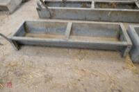 2 3' GALVANISED HOOK OVER FEED TROUGHS