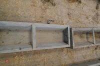 2 3' GALVANISED HOOK OVER FEED TROUGHS - 3