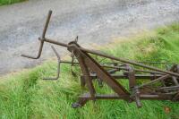 RANSOMES ORNATE HORSE DRAWN PLOUGH - 7