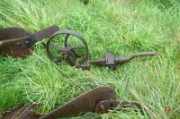 RANSOMES ORNATE HORSE DRAWN PLOUGH - 8