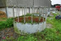 GALVANISED CATTLE ROUND FEEDER - 2