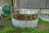 GALVANISED CATTLE ROUND FEEDER - 6