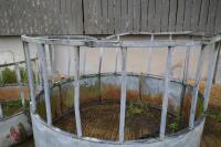 GALVANISED CATTLE ROUND FEEDER - 2