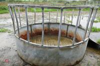 GALVANISED CATTLE ROUND FEEDER - 2