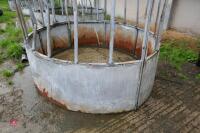 GALVANISED CATTLE ROUND FEEDER - 3