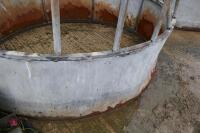 GALVANISED CATTLE ROUND FEEDER - 6