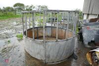 GALVANISED CATTLE ROUND FEEDER - 4