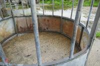 GALVANISED CATTLE ROUND FEEDER - 8