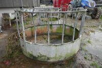 GALVANISED CATTLE ROUND FEEDER - 2