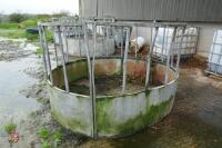 GALVANISED CATTLE ROUND FEEDER - 3