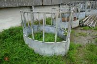 GALVANISED YEARLING CATTLE ROUND FEEDER - 3