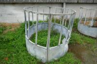 GALVANISED YEARLING CATTLE ROUND FEEDER - 4