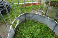 GALVANISED YEARLING CATTLE ROUND FEEDER - 5