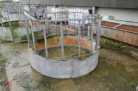 GALVANISED YEARLING CATTLE ROUND FEEDER - 3