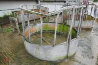 GALVANISED YEARLING CATTLE ROUND FEEDER - 5