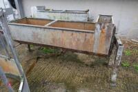 6' ROLLOVER GALVANISED WATER TROUGH - 7