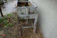 6' ROLLOVER GALVANISED WATER TROUGH - 4