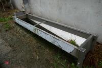 8' STAINLESS STEEL DRINKING TROUGHS - 2