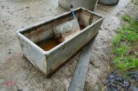 4' GALVANISED WATER TROUGH - 2