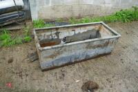 4' GALVANISED WATER TROUGH - 4