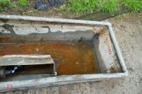 4' GALVANISED WATER TROUGH - 6