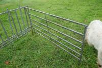 CALF FEED FRONT & 2 5' HURDLES - 2