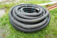 100M ROLL OF 4'' REFORATED DRAINAGE PIPE - 4