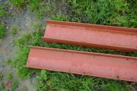 2 X 9' 2'' LONG STEEL RSJ'S - 3