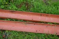 2 X 9' 2'' LONG STEEL RSJ'S - 4