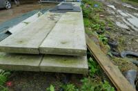 6 X 20' X 2' X 4'' CONCRETE PANELS - 4