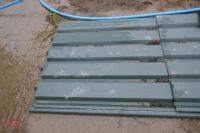 QTY BOX PROFILE ROOFING SHEETS - 2