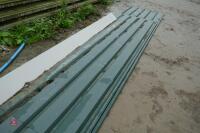 QTY BOX PROFILE ROOFING SHEETS - 4