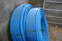 2 150M ROLLS OF 32MM ALKATHENE PIPE - 7