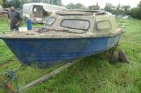 14' LONG BOAT C/W YAMAHA ENGINE - 13