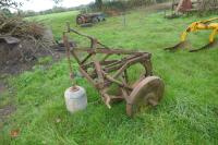 RANSOMES SINGLE FURROW PLOUGH - 11