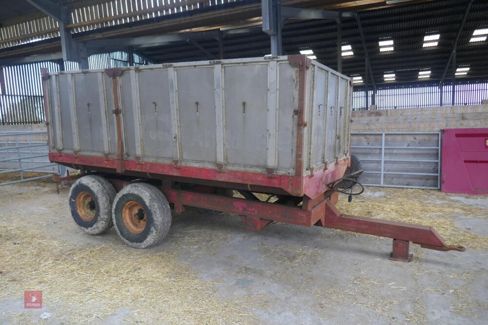 7T TWIN AXLE TIPPING TRAILER