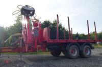 2021 BIGAB TWIN AXLE HOOK LIFT TRAILER - 7