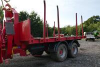 2021 BIGAB TWIN AXLE HOOK LIFT TRAILER - 11