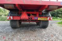 2021 BIGAB TWIN AXLE HOOK LIFT TRAILER - 15