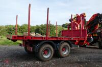 2021 BIGAB TWIN AXLE HOOK LIFT TRAILER - 17