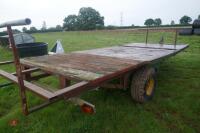 17' SINGLE AXEL TIPPING TRAILER - 6