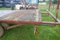 17' SINGLE AXEL TIPPING TRAILER - 9