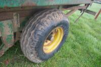 17' SINGLE AXEL TIPPING TRAILER - 12